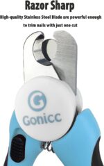 gonicc Dog & Cat Pets Nail Clippers and Trimmers - with Safety Guard to Avoid Ov... - Image 3