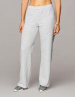 Hanes Women's Sweatpants, EcoSmart Fleece Pants, Pocketless Open-Bottom Sweatpan... - Image 8