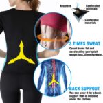 NonEcho Women Sauna Body Shaper Sweat Suit Sleeve Spa Cami Hot Neoprene Slimming... - Image 4