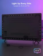 Govee TV LED Backlight, RGBIC Smart LED Strip Lights for 55-65 Inch TVs, Bluetoo... - Image 8