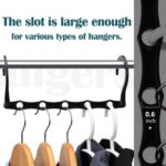 AMKUFO 6 Pack-Closet-Organizers-and-Storage, Magic-Hangers-Space-Saving-for-Clot... - Image 6