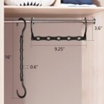 AMKUFO 6 Pack-Closet-Organizers-and-Storage, Magic-Hangers-Space-Saving-for-Clot... - Image 7