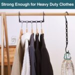 AMKUFO 6 Pack-Closet-Organizers-and-Storage, Magic-Hangers-Space-Saving-for-Clot... - Image 8