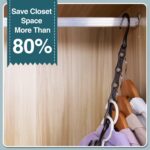 AMKUFO 6 Pack-Closet-Organizers-and-Storage, Magic-Hangers-Space-Saving-for-Clot... - Image 10