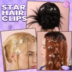 YGDZ Star Hair Clips and Barrettes Set - 20 pcs 1.22" Y2K Hair Accessories, 10 p... - Image 5