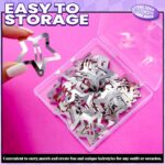 YGDZ Star Hair Clips and Barrettes Set - 20 pcs 1.22" Y2K Hair Accessories, 10 p... - Image 6