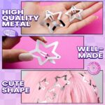 YGDZ Star Hair Clips and Barrettes Set - 20 pcs 1.22" Y2K Hair Accessories, 10 p... - Image 7