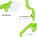 2pcs Hand-held Groove Gap Cleaning Tools Door Window Track Kitchen Cleaning Brus... - Image 5