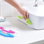 2pcs Hand-held Groove Gap Cleaning Tools Door Window Track Kitchen Cleaning Brus... - Image 8