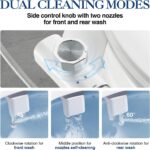 Non-Electric Bidet Attachment for Toilet Seat, Daul Clean Nozzles 3 Modes Adjust... - Image 3