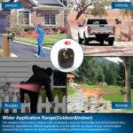 Driveway Alarm- 1/2 Mile Long Range Wireless Driveway Alarm Outdoor Weather Resi... - Image 3