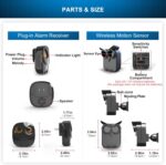 Driveway Alarm- 1/2 Mile Long Range Wireless Driveway Alarm Outdoor Weather Resi... - Image 7