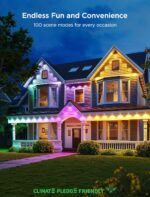 Govee Permanent Outdoor Lights 2, 100ft RGBIC Outdoor Lights with 16 Million Col... - Image 3
