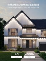Govee Permanent Outdoor Lights 2, 100ft RGBIC Outdoor Lights with 16 Million Col... - Image 6