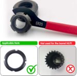 Mdvora 6pcs Coilover Spanner Wrench Set, C-Shape Shock Spanner Hook Wrench Tools... - Image 6
