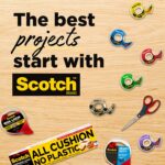 Scotch Magic Tape Desktop Dispenser, 6 Rolls of 3/4" x 1000" Each Plus 1 Desktop... - Image 10