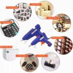 Mini Hot Glue Gun 10pcs Glue Stick Hot Glue Gun Set For Quick Repair Artist DIY ... - Image 7