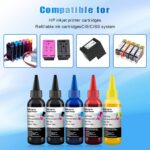 Ink Refill Kit for HP Printer Cartridges HP 67 67XL 62 63 65 65XL 60 61 910 950 ... - Image 4