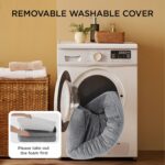Bedsure Orthopedic Dog Bed Medium Size Dogs - Washable Small Medium Dog Cat Bed ... - Image 6