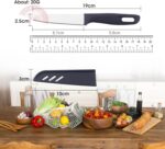 Paring knife 10 Set pieces Paring Knives Ultra Sharp Vegetable and Fruit Knife w... - Image 8