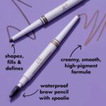 e.l.f. Instant Lift Waterproof Eyebrow Pencil, Dual-Ended with Precision Tip & S... - Image 3