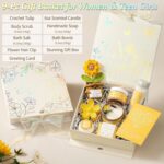 Spa Gifts for Women Bath Gift Set, Honey & Almond Milk Spa Gift Baskets Home Bat... - Image 3