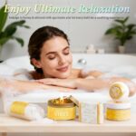 Spa Gifts for Women Bath Gift Set, Honey & Almond Milk Spa Gift Baskets Home Bat... - Image 8