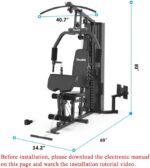 SincMill Home Gym Multifunctional Full Body Workout Equipment for Home Exercise ... - Image 6