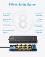 Anker Power Strip with 2100J Surge Protector, Outlet Extender, 5ft Extension Cor... - Image 7