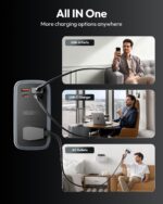 NTONPOWER GAN Ultra 65W USB Fast Charging Station, 7 in 1 Travel Power Strip wit... - Image 8