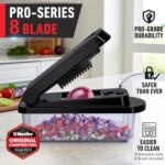 MUELLER HOME Pro-Series 10-in-1, 8 Blade Vegetable Chopper, Mandoline Slicer, On... - Image 3