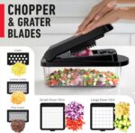 MUELLER HOME Pro-Series 10-in-1, 8 Blade Vegetable Chopper, Mandoline Slicer, On... - Image 6