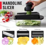 MUELLER HOME Pro-Series 10-in-1, 8 Blade Vegetable Chopper, Mandoline Slicer, On... - Image 7