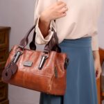 Handbags and Purses for women Vegan Leather Tote Bag for Women Satchel Shoulder ... - Image 3