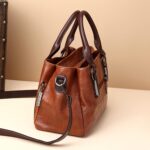 Handbags and Purses for women Vegan Leather Tote Bag for Women Satchel Shoulder ... - Image 5