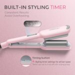 Curling Iron Hair Crimper Waver - TYMO ROVY Beach Waves Curling Wand, Ionic Deep... - Image 7