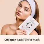 Rael Face Mask Skin Care, Collagen Face Masks - Bamboo Facial Sheet Mask, Korean... - Image 6