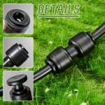 30 PCS Quick Connect 1/4" Drip Irrigation Coupling Fitting,Push-to-Connect Strai... - Image 5