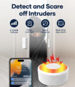 tolviviov Alarm System for Home Security, Door Alarm Systems, App Alerts, 15Piec... - Image 3