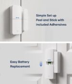 tolviviov Alarm System for Home Security, Door Alarm Systems, App Alerts, 15Piec... - Image 7