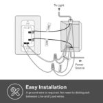 Kasa Smart Dimmer Switch HS220, Single Pole, Needs Neutral Wire, 2.4GHz Wi-Fi Li... - Image 8