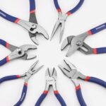 7-piece WORKPRO Pliers Set with Groove Joint, Long Nose, Slip Joint, Linesman, a... - Image 9