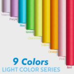Colored Copy&Print Paper 8.5X11 Inches,180 Sheets 9 Colors Rainbow A4 Printer Pa... - Image 6