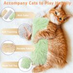 3 Pack Catnip Toys,Soft and Durable Cat Pillows Toys, Crinkle Sound Catnip Catni... - Image 3