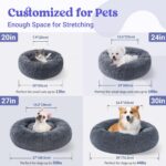 rabbitgoo Cat Beds for Indoor Cats, 20 inches Cat Bed Machine Washable, Fluffy R... - Image 6