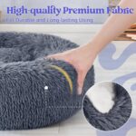 rabbitgoo Cat Beds for Indoor Cats, 20 inches Cat Bed Machine Washable, Fluffy R... - Image 7