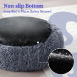 rabbitgoo Cat Beds for Indoor Cats, 20 inches Cat Bed Machine Washable, Fluffy R... - Image 8