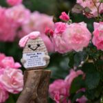 Mini Positive Cute Funny Life Potato Knitted Holding Card Creative Cute Crochet ... - Image 10