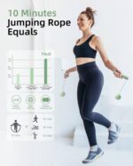 YOTTOY Skipping Ropes for Adults -Cordless Counter Jump Rope with Large Cordless... - Image 6