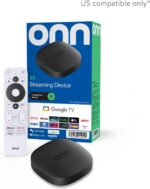 onn. 4K Streaming Device with Google TV, 8GB Storage, 2GB RAM, Ultra HD Smart TV... - Image 3